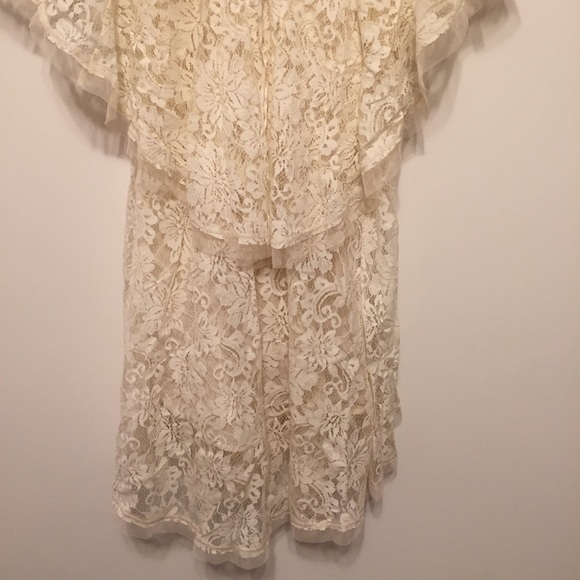 Free People Lace Butterfly Sleeve Dress - Picture 3 of 4